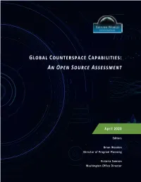 Global Counterspace Capabilities: an Open Source Assessment 2020