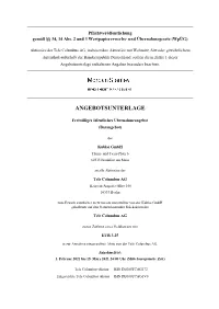 20210201 Angebotsunterlage Telecolumbusag DE.Pdf