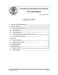 ICCF Arbiter Manual