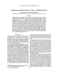 Incommensurate-Modulated Structure of Nosean, a Sodalite-Group Mineral
