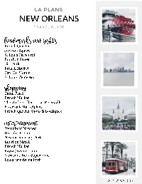 New Orleans T R a V E L G U I D E