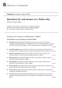 View Future Day Orals PDF File 0.11 MB