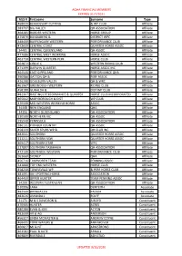 Aqha Financial Members Expires 31/7/2021