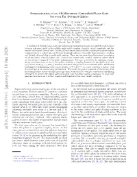 Demonstration of an All-Microwave Controlled-Phase Gate Between Far Detuned Qubits