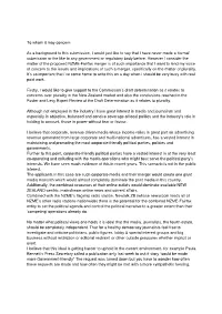 Matthew Edwards – Submission on NZME/Fairfax Draft Determination