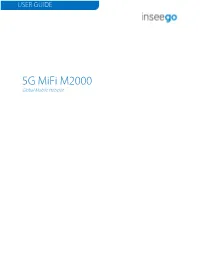 Mifi M2000 USER GUIDE 2
