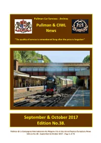 Pullman Car Services - Archive