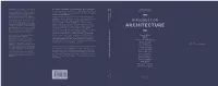 Architecture