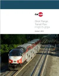 Caltrain Short Range Transit Plan