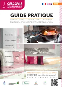 Guide-Pratique-Gergovie-Val-D-Allier--2016-.Pdf