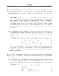 Solution Midterm