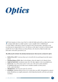 The Basic Purpose of a Lens of Any Kind Is to Collect the Light Scattered by an Object and Recreate an Image of the Object on A