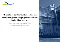 The Role of Contaminated Sediment Monitoring for Dredging Management in the Elbe Estuary
