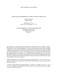 Welfare and Distributional Implications of Shale Gas