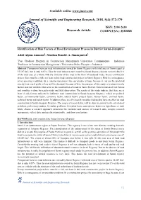 Identification of Risk Factors of Road Development Process in District Sarmi-Jayapura