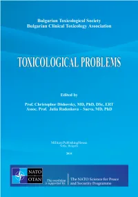 Toxicological Problems