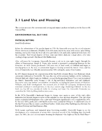 3.1 Land Use & Housing