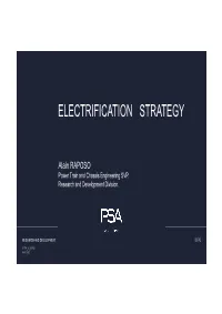 Electrification Strategy