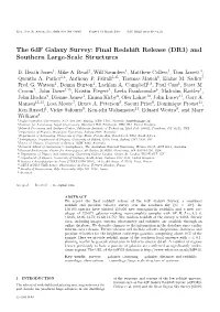 Final Redshift Release (DR3) and Southern Large-Scale Structures