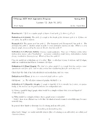 Lecture 13: July 18, 2013 Prof