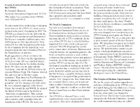 Lessons Learned from the Revisionism in the CPUSA By