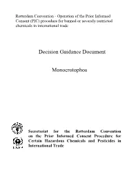 Monocrotophos