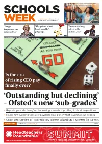 'Outstanding but Declining'
