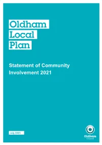 Statement of Community Involvement 2021