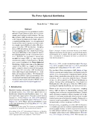 The Power Spherical Distribution