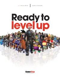 2012 ANNUAL REPORT POWER to the PLAYERS Ready to Level up 2012 ANNUAL REPORT POWER to the PLAYERS Level up (Verb)
