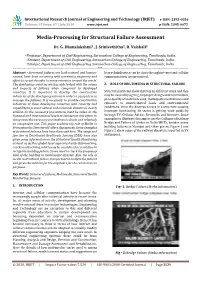 Media-Processing for Structural Failure Assessment