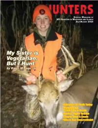 My Sister Is Vegetarian, but I Hunt by Kayci M., Age 16