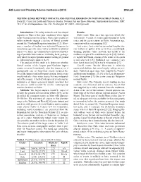 Testing Links Between Impacts and Fluvial Erosion on Post-Noachian Mars