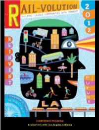2012 Rail~Volution Program