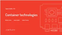 Container Technologies