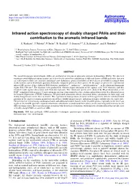 Infrared Action Spectroscopy of Doubly Charged Pahs and Their Contribution to the Aromatic Infrared Bands S