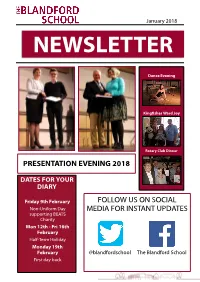 January 2018 NEWSLETTER