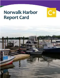 Norwalk Harbor Report Card Is Part of a Larger Effort to Assess Long Island Sound Health on an Annual Basis