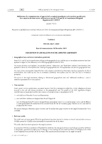 Publication of a Communication of Approval of a Standard Amendment