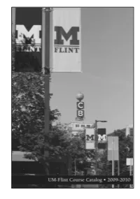 The Mission of the University of Michigan-Flint