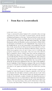 1 from Ray to Leeuwenhoek