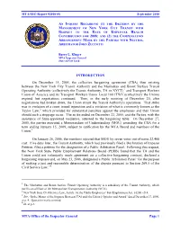 INTRODUCTION on December 15, 2005, the Collective Bargaining