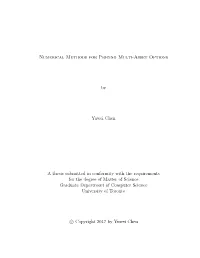 Numerical Methods for Pricing Multi-Asset Options by Yuwei Chen