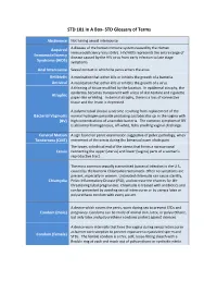 STD Glossary of Terms