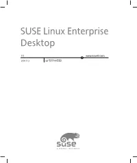 SUSE Linux Enterprise Desktop