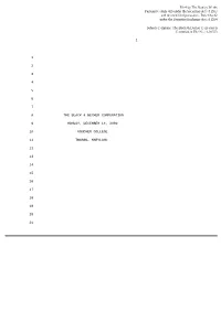 Filed by the Stanley Works Pursuant to Rule 425 Under the Securities Act of 1933 and Deemed Filed Pursuant to Rule 14A-12 Under the Securities Exchange Act of 1934