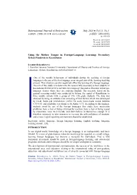 International Journal of Instruction July 2020 Vol.13, No.3
