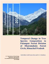 Temporal Change in Tree Species Composition in Palampur Forest