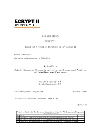 Ecrypt Ii Ecrypt Ii