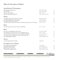 Ru-Co Bar + Wine List Menu